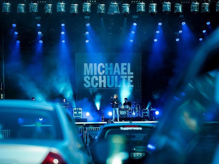 Michael Schulte hat sich gefreut, endlich wieder auf einer Bühne stehen zu können.