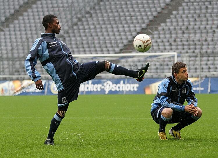 Die Bilder aus der Allianz-Arena vom abgesagten Spiel der Jung-Löwen gegen Elversberg.