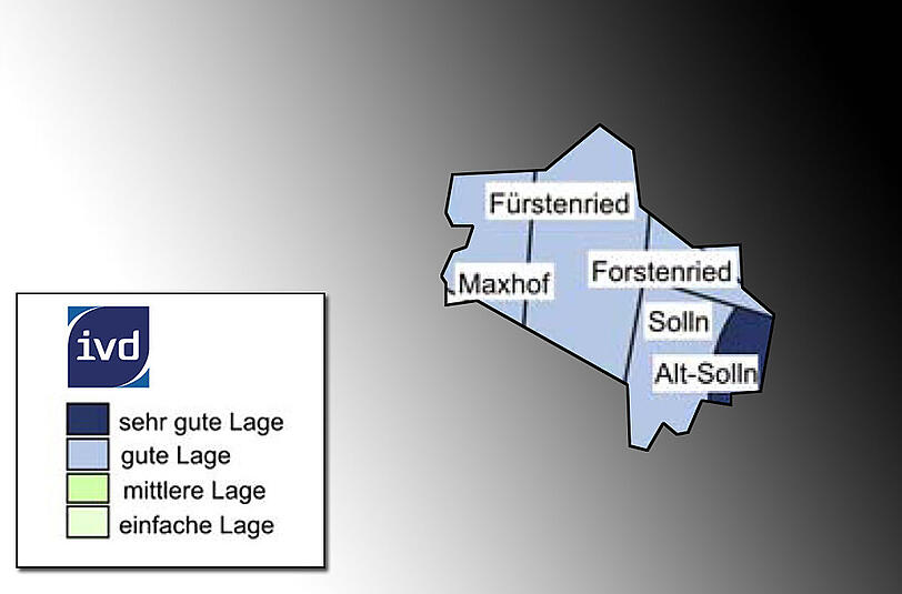 Wohnlage im CheckMaxhof - Gute LageFürstenried - Gute LageForstenried - Gute LageSolln - Gute LageAltsolln - Sehr gute Lage