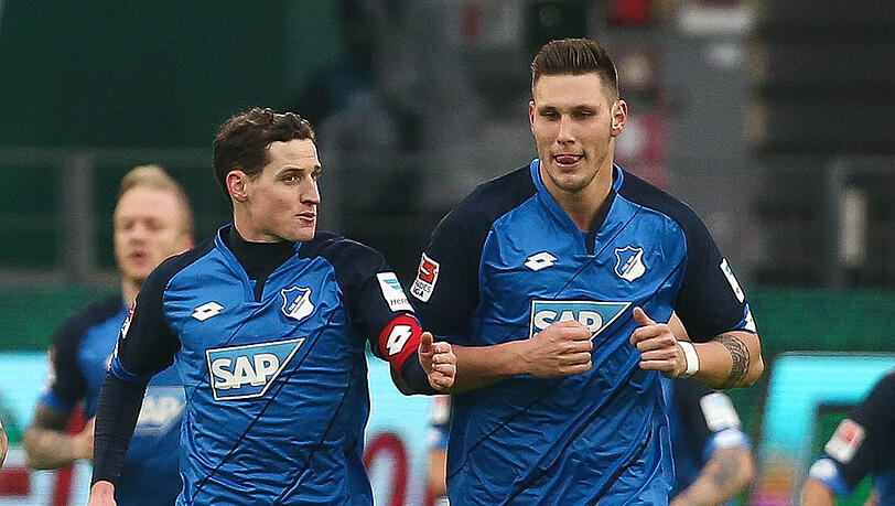 Kommen gemeinsam aus Hoffenheim an die Säbener Straße: Sebastian Rudy (l.) und Niklas Süle. Kommen gemeinsam aus Hoffenheim an die Säbener Straße: Sebastian Rudy (l.) und Niklas Süle.