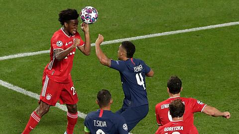 Mit seinem Tor gegen Paris ging Kingsley Coman in die Vereinshistorie des FC Bayern ein. (Archivbild) Mit seinem Tor gegen Paris ging Kingsley Coman in die Vereinshistorie des FC Bayern ein. (Archivbild)