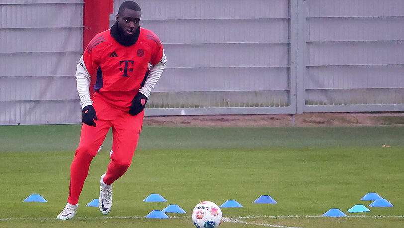 Wieder im Training: Dayot Upamecano.