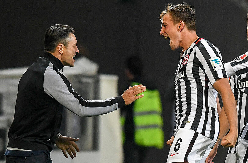 Niko Kovac steht vor einer Vertragsverlängerung bei der Eintracht.