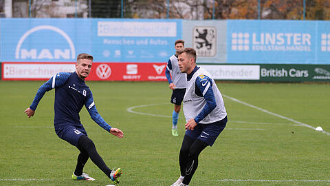 Daniel Wein (l.) und Marius Willsch haben große Teile der vergangenen Saison verletzungsbedingt verpasst.