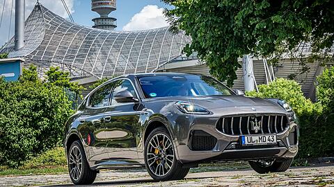 Das Exterieur des Grecale ist Maserati pur mit Anklängen an die anderen Modelle der Marke.