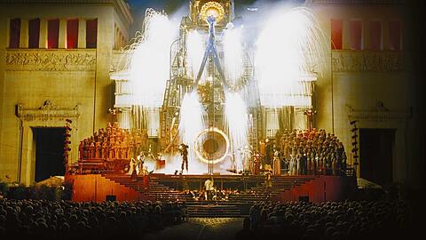 Die "Carmina Burana Monumental Opera" in den 1990er Jahren.