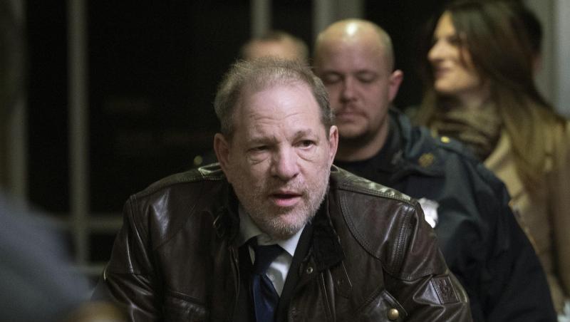 Harvey Weinstein beim Verlassen des Gerichtsgebäudes. Harvey Weinstein beim Verlassen des Gerichtsgebäudes.