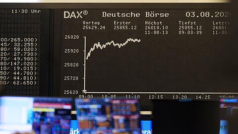 Der deutsche B&ouml;rsen-Leitindex hat erstmals die Marke der 26.000 Punkte geknackt.