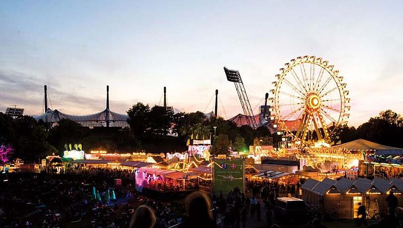So sieht das Olympiagelände während des Impark-Festivals aus.