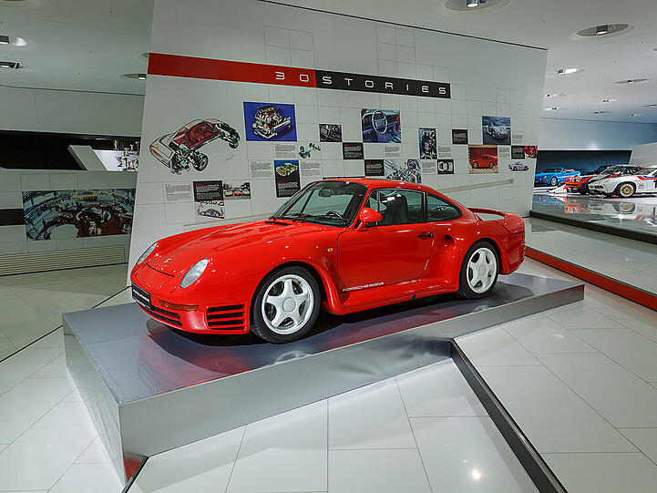 Seiner Zeit weit voraus: Der Porsche 959 von 1986