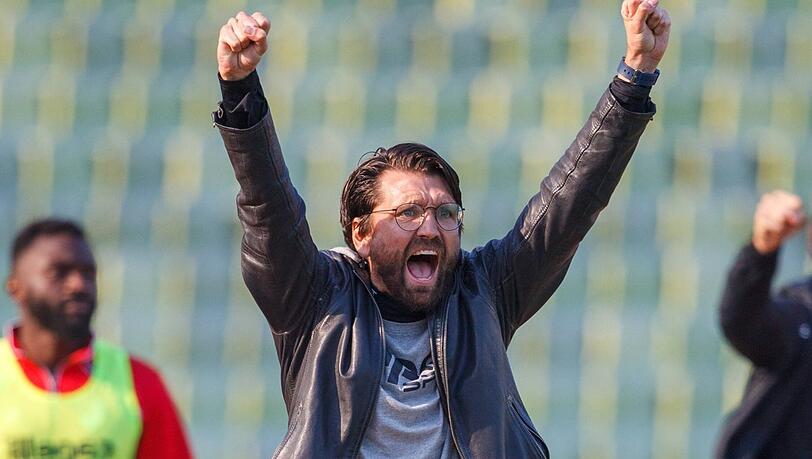 Will nach oben: Türkgücü-Trainer Peter Hyballa.