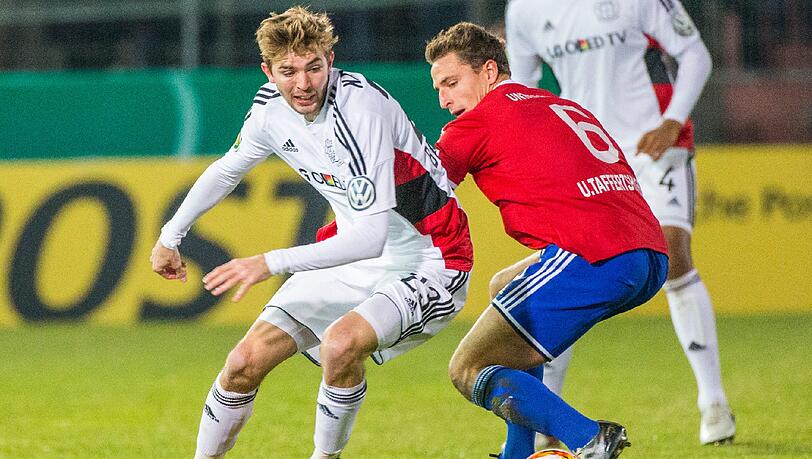 Unterhaching schlug sich tapfer gegen den Bundesligisten. Unterhaching schlug sich tapfer gegen den Bundesligisten.