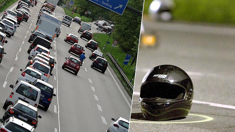 Neun Tage nach dem Unfall erlag der Motorradfahrer im Krankenhaus seinen schweren Verletzungen. (Archiv-/ Symbolbild) Neun Tage nach dem Unfall erlag der Motorradfahrer im Krankenhaus seinen schweren Verletzungen. (Archiv-/ Symbolbild)