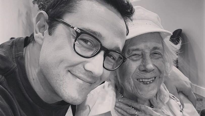 Joseph Gordon-Levitt und seine Oma Celia Levitt Joseph Gordon-Levitt und seine Oma Celia Levitt