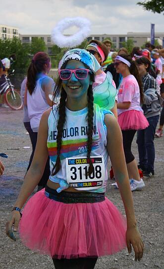 Bunter geht's nicht: Der Color Run in Riem. Die Bilder.