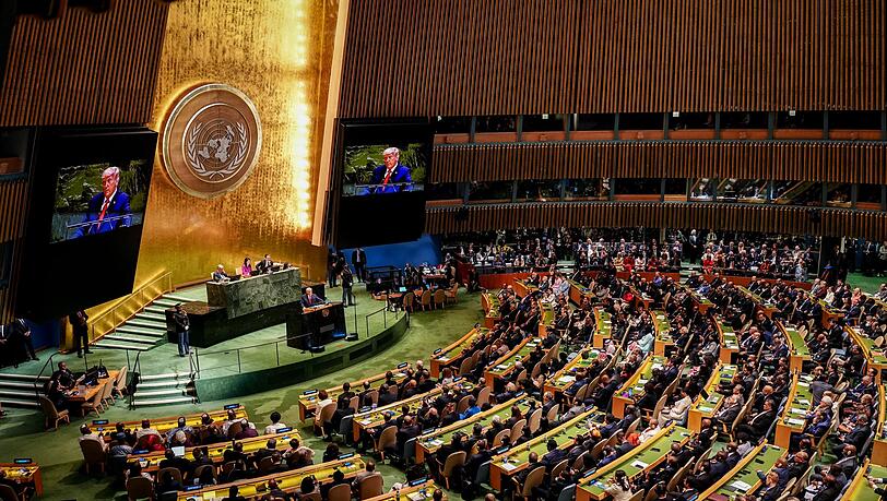 Trump vor der UN-Vollversammlung Trump vor der UN-Vollversammlung
