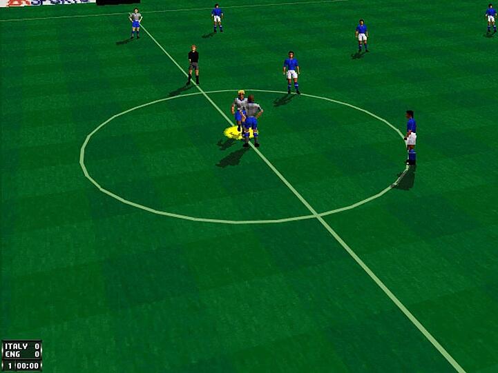 Während man bei den ersten beiden Teile aus einer isometrischen Perspektive spielte, bot "FIFA Soccer 96" echte 3D-Grafik. Ebenfalls neu: Reale Spielernamen wurden angezeigt. Während man bei den ersten beiden Teile aus einer isometrischen Perspektive spielte, bot "FIFA Soccer 96" echte 3D-Grafik. Ebenfalls neu: Reale Spielernamen wurden angezeigt.