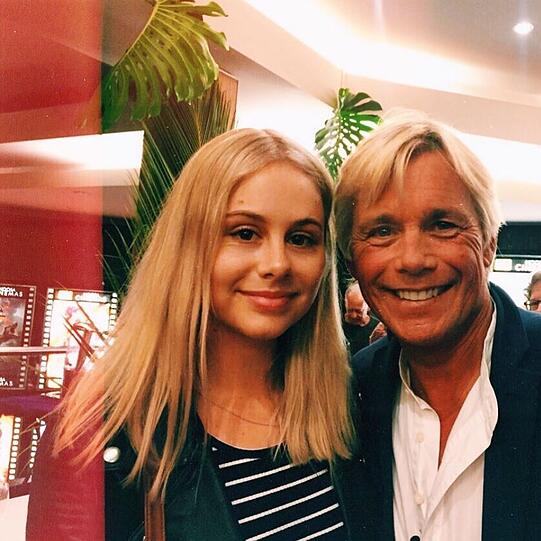 Selfie mit einem Fan: Christopher Atkins