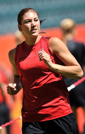So heiß ist Hope Solo: Die sexy Bilder der USA-Torfrau