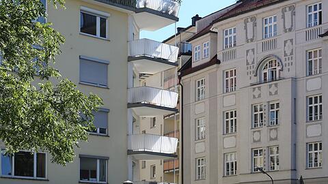 Der Herzogpark in München: In den Villen wohnen die Schönen und Reichen, die nun Vorlage für eine TV-Serie sind.