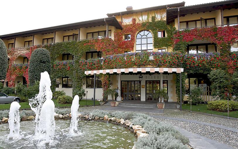 Das Hotel Giardino in Ascona: So luxuriös residiert die DFB-Elf während der EM-Vorbereitung.