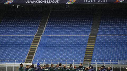 Im Halbfinale der Nations League trifft Italien in Mailand auf Spanien.