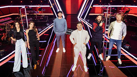 Die Coaches bei "The Voice of Germany".