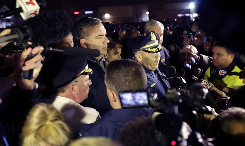 Bilder vom Polizeieinsatz in Watertown