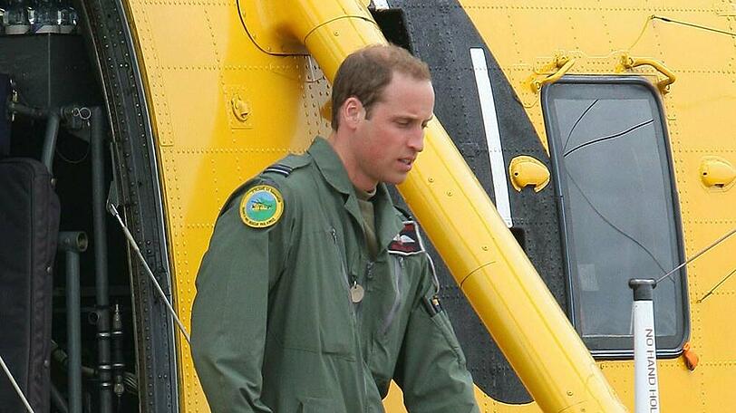 Prinz William, hier auf einem Bild aus dem Jahr 2012 zu sehen, ist ausgebildeter Hubschrauberpilot