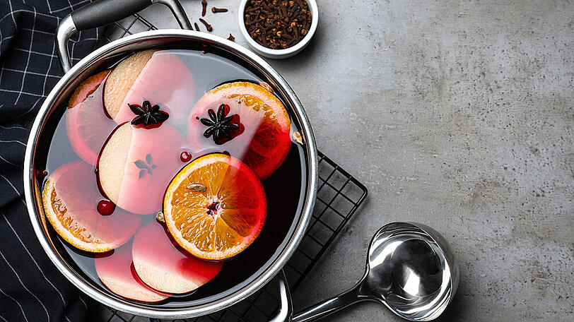 Glühwein ist schnell zubereitet.