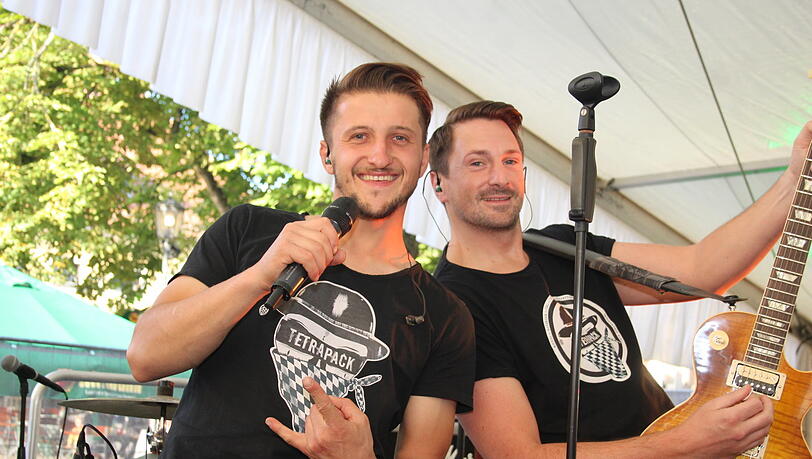 "Tetrapack" musste das Konzert vorzeitig beenden. "Tetrapack" musste das Konzert vorzeitig beenden.