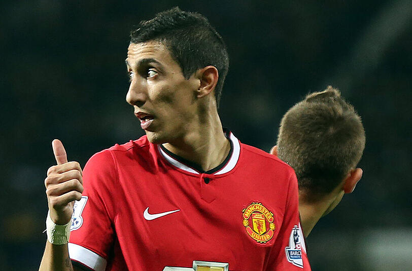 Abschied von Manchester United: Angel Di Maria unterschreibt für vier Jahre bei Paris St. Germain.