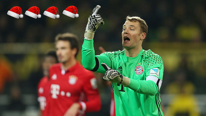 Manuel Neuer - vier Mützen: Nur neun Gegentreffer in der Liga &ndash; natürlich Bestwert. Der Welttorhüter war mal wieder der große Rückhalt. Fehler von Neuer? Nach wie vor eine absolute Seltenheit.