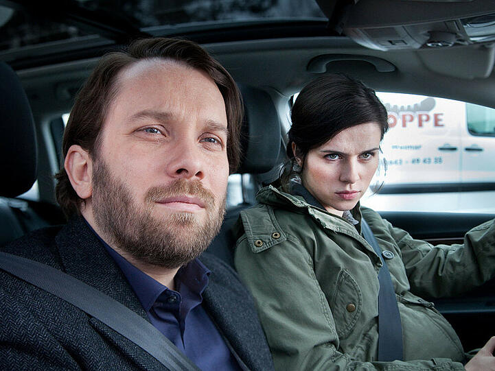 Lessing (Christian Ulmen) und seine Kollegin Kira Dorn (Nora Tschirner)