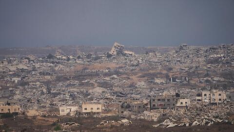 Der Gazastreifen ist mittlerweile in weiten Teilen zerstört. (Archivbild)