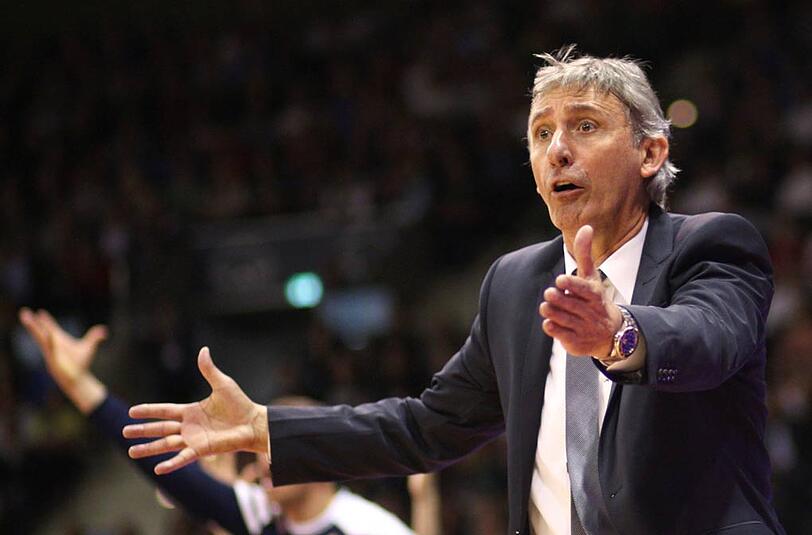 Svetislav Pesic, Trainer des FC Bayern.