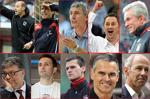 Das sind die zehn Trainerkandidaten für die AZ-Sportlerwahl 2012.