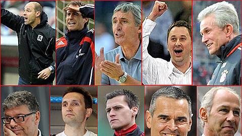 Das sind die zehn Trainerkandidaten für die AZ-Sportlerwahl 2012.