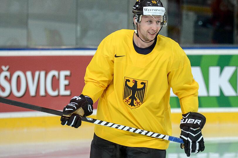 DEB-Kapitän Michael Wolf vom EHC München.