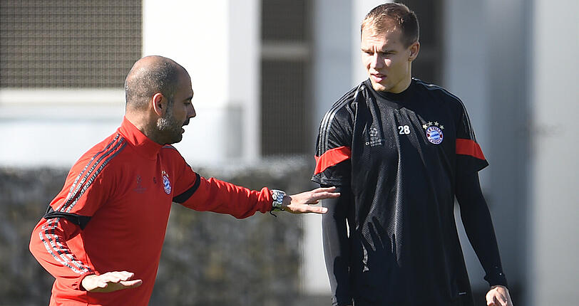 Den Großteil der Guardiola-Ära war Holger Badstuber (r.) verletzt.