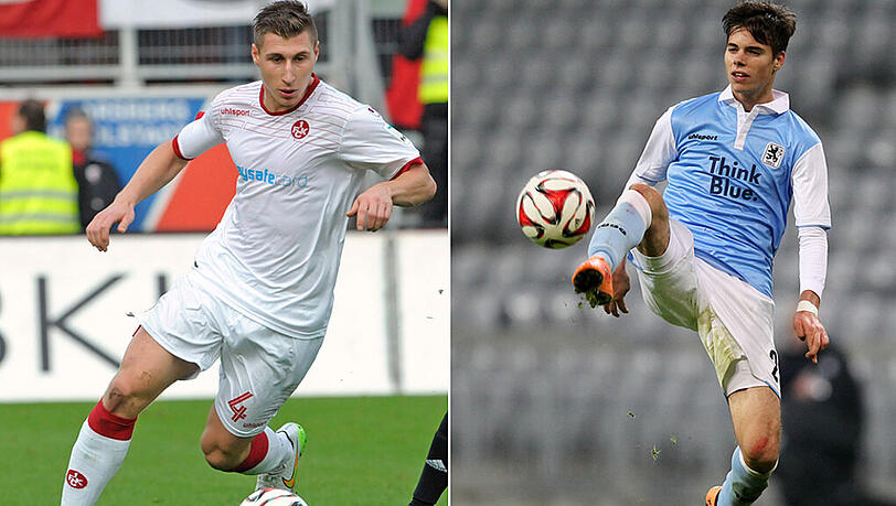 Willi Orban (li.) und Ju Weigl sind zwei hoffnungsvolle Talente des FCK und TSV 1860. Willi Orban (li.) und Ju Weigl sind zwei hoffnungsvolle Talente des FCK und TSV 1860.