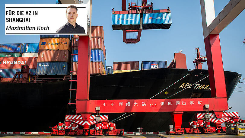 Grüße aus Shanghai &ndash; diesmal mit einer Geschichte vom Hafen.