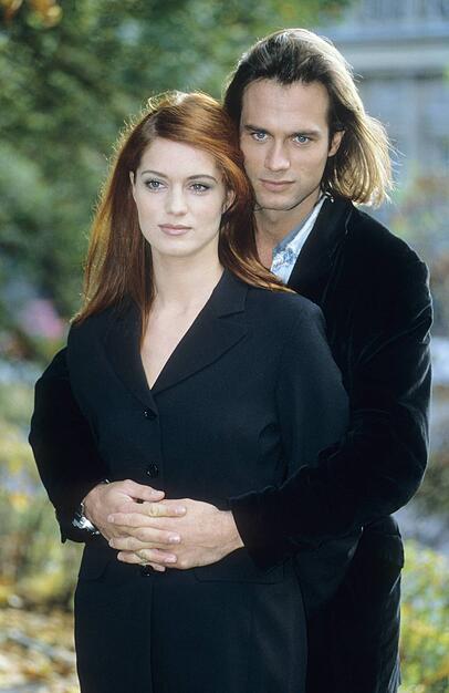 Esther Schweins mit Ex-Partner Ralf Bauer im Oktober 1996. Mehrere Jahre nach der Trennung von dem Schauspieler fand Schweins ihr Liebesgl&uuml;ck in Lorenzo Mayol Quetlas (&dagger;).