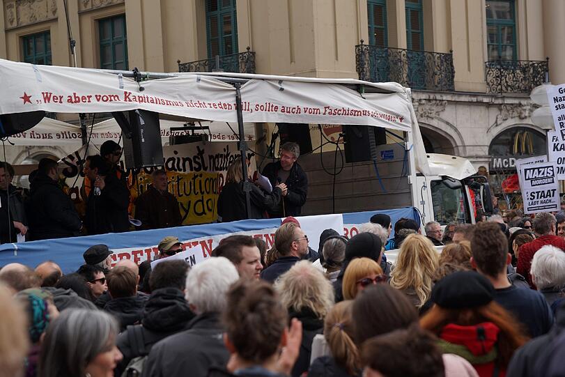 Demo gegen Nazi-Terror - die Bilder
