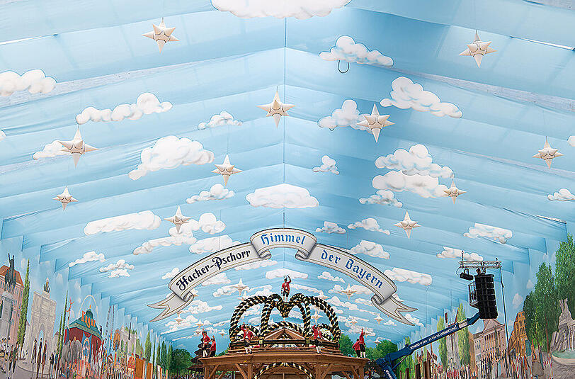 Auf der Theresienwiese geht's vorwärts: Die aktuellen Bilder vom Wiesn-Aufbau zum Durchklicken.