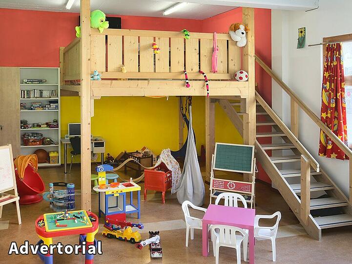 Kinder lieben Ferienhäuser. Die Möglichkeit, ein eigenes Zimmer zu haben, sind ihrer Meinung nach die größten Vorteile.