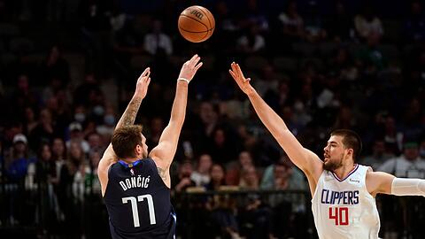 Mavericks-Star Luka Doncic erzielte 51 Punkte gegen die LA Clippers.