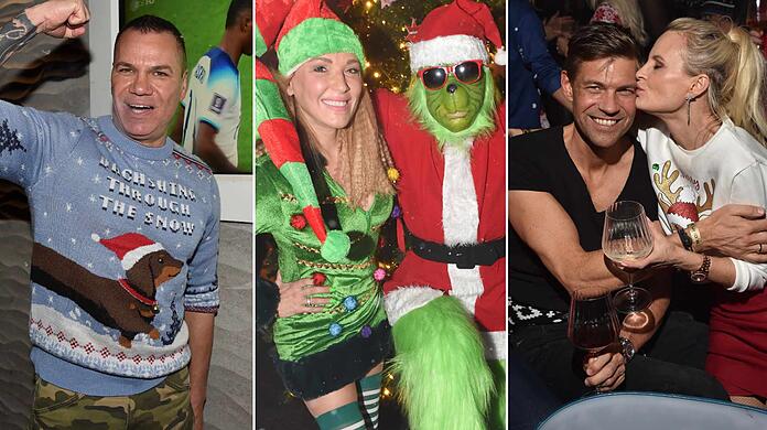Simone Mecky-Ballack feiert mit dem Grinch und ihren Promi-Freunden die "Ugly Christmas Party". Sie gedenkt damit ihrem verstorbenen Sohn Emilio.