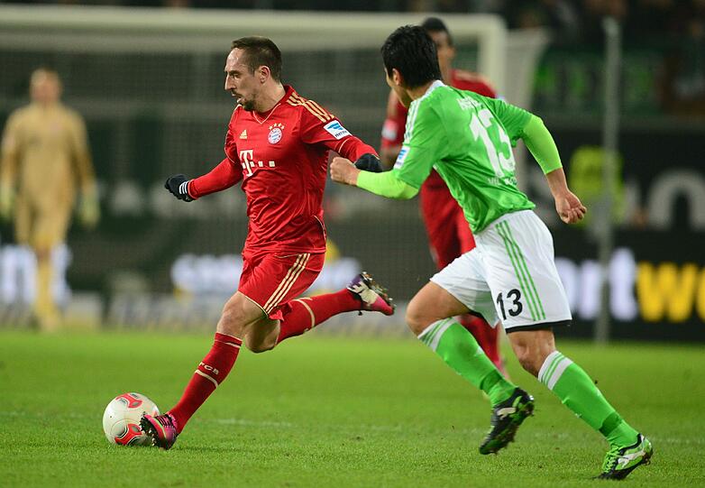 Franck Ribéry: Note 3. Oft vom Ball getrennt &ndash; per Foul oder fair. Viel am Boden, kaum im Kombinationsspiel. Genervt bis er selbst foulte und Gelb sah (57.).
