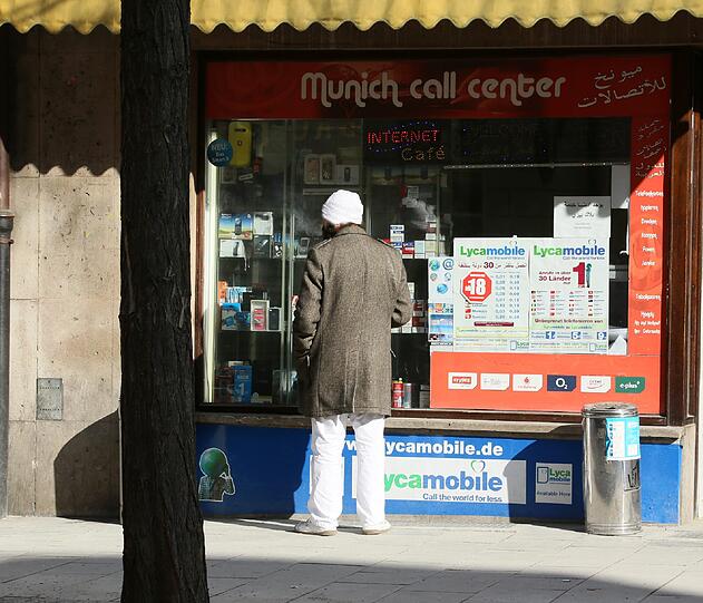 Eines der schätzungsweise drei Millionen Callcenter in der Schillerstraße.